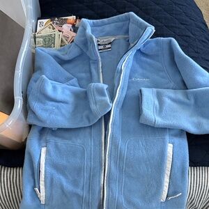 Columbia Sky Blue Fleece Jacket